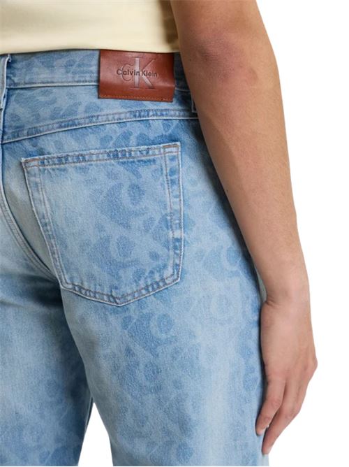 Jeans anni '90 con stampa all-over Calvin Klein Jeans | LV04RG765G1WX